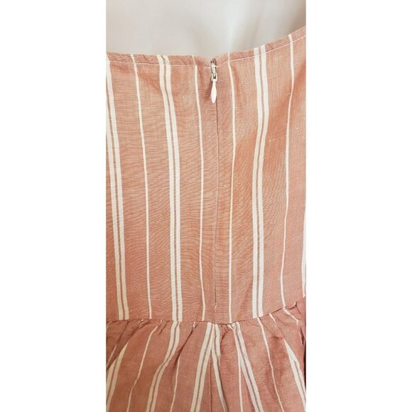 NWT $69.50 LEVI'S WOMENS BRICK STRIPED RORI ROMPER SIZE SMALL - Picture 8 of 9